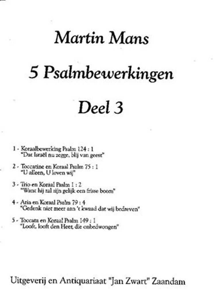 Bundel 03 Koraalbewerkingen